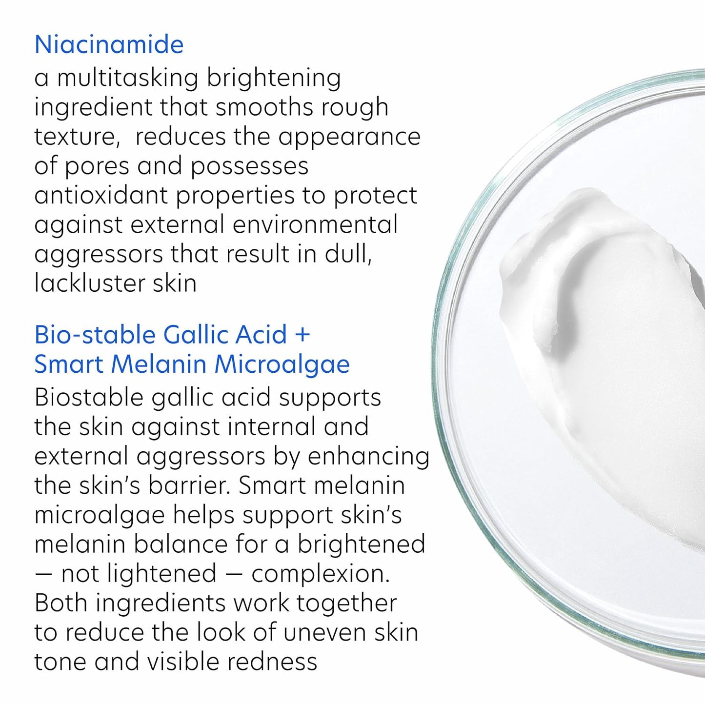 PCA SKIN Hydrabright Moisturizer - Facial Skin Care Products, Hydrating Brightening Cream with Squalane, Niacinamide - 1.69 Oz Jar